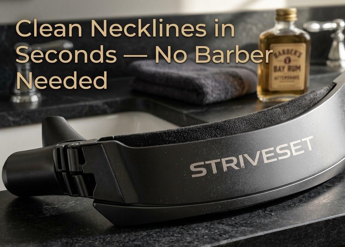 StriveSet™ Precision Neckline Shaving Template