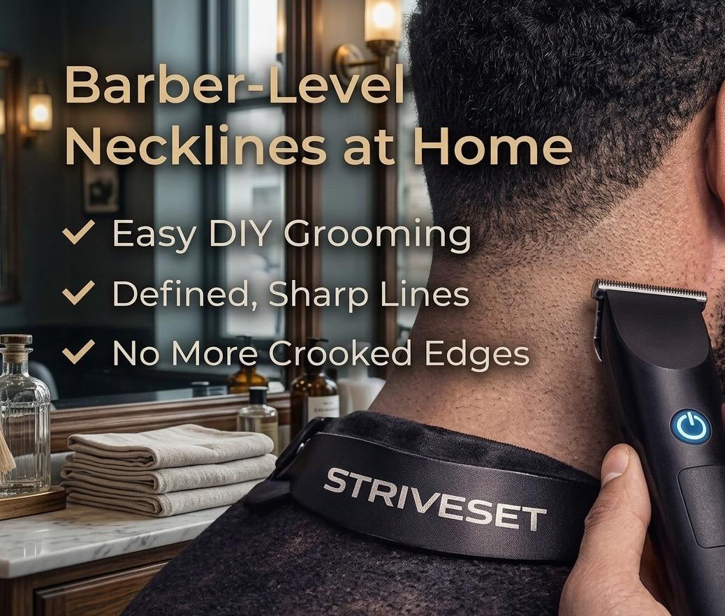 StriveSet™ Precision Neckline Shaving Template