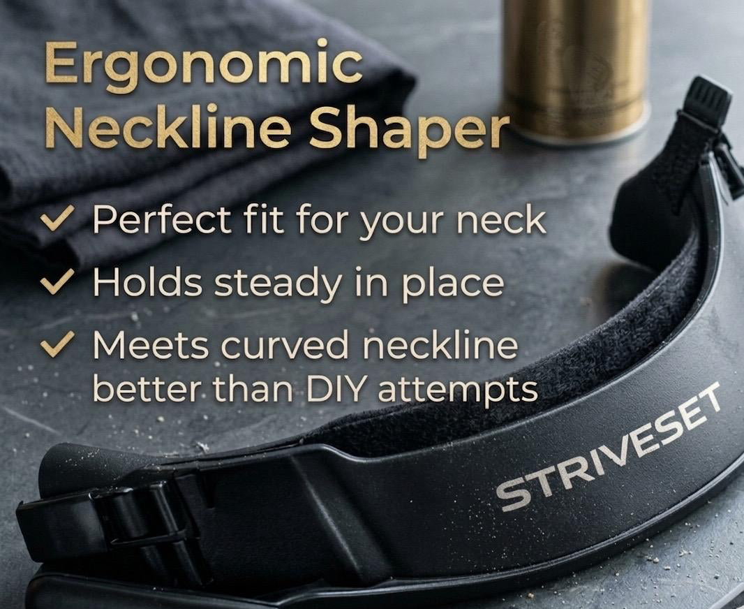 StriveSet™ Precision Neckline Shaving Template