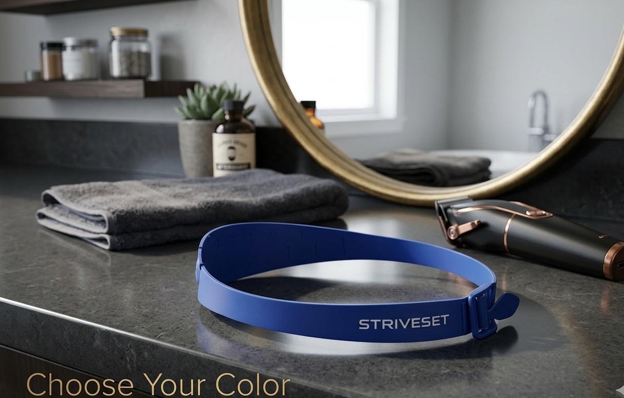 StriveSet™ Precision Neckline Shaving Template