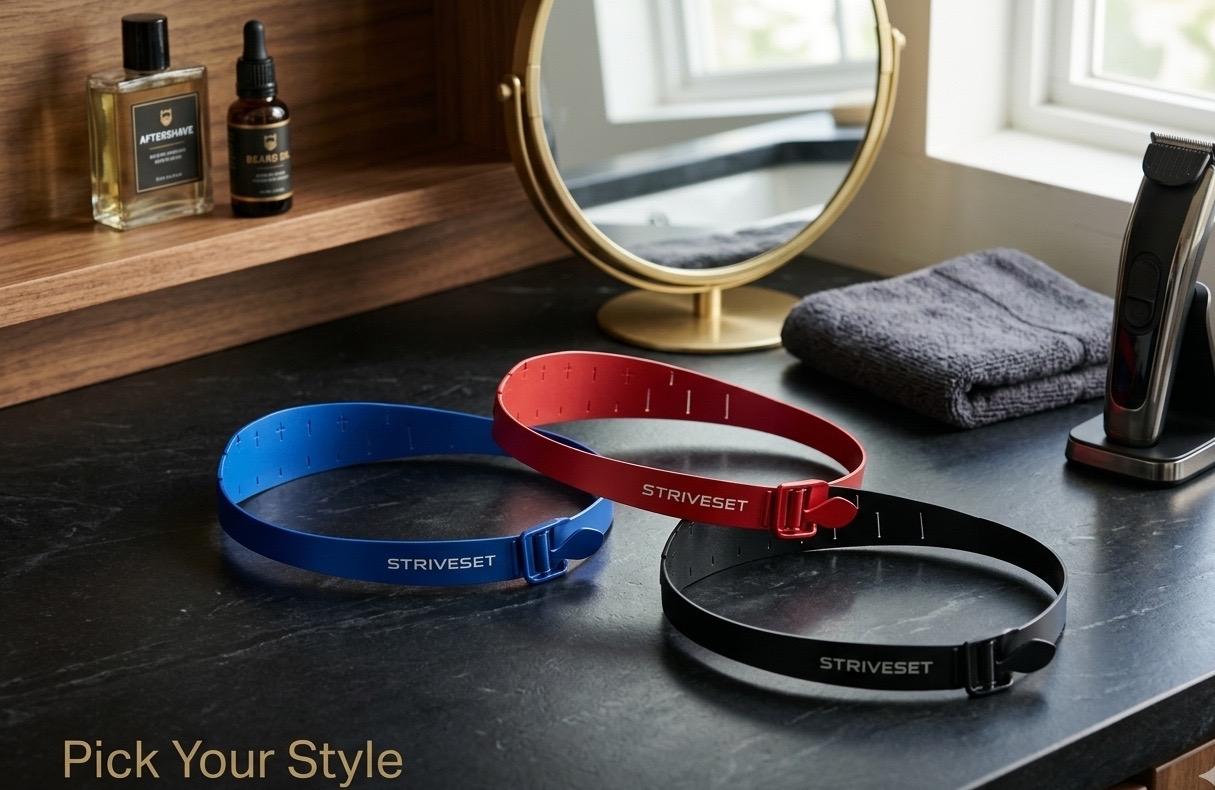 StriveSet™ Precision Neckline Shaving Template
