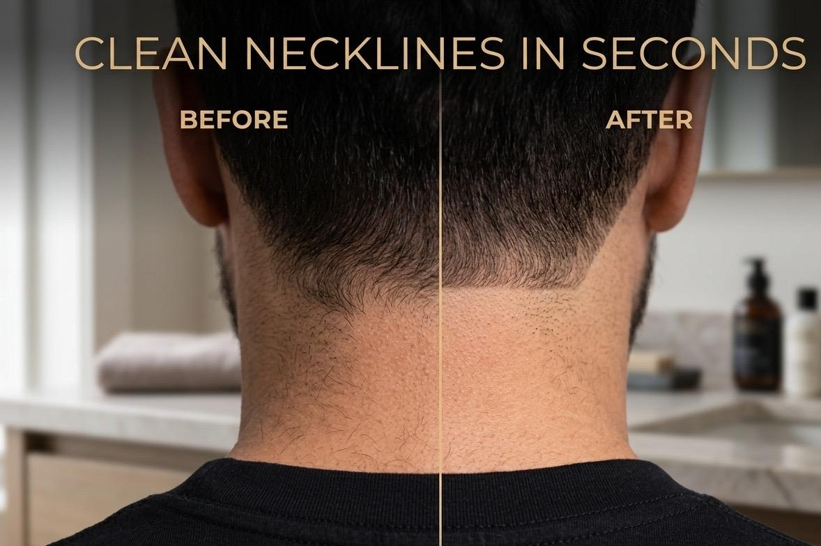 StriveSet™ Precision Neckline Shaving Template